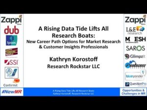 A Rising Data Tide Lifts All Research Boats: New Career Path Options for Market Research & Customer Insights Professionals