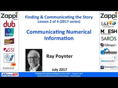 How to communicate numerical information