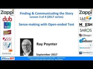 Sense-making with open-ended text