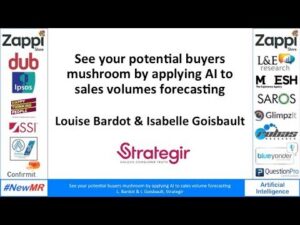 See your potential buyers mushroom by applying Artificial Intelligence to sales volume forecasting