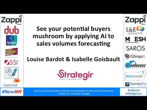 See your potential buyers mushroom by applying Artificial Intelligence to sales volume forecasting