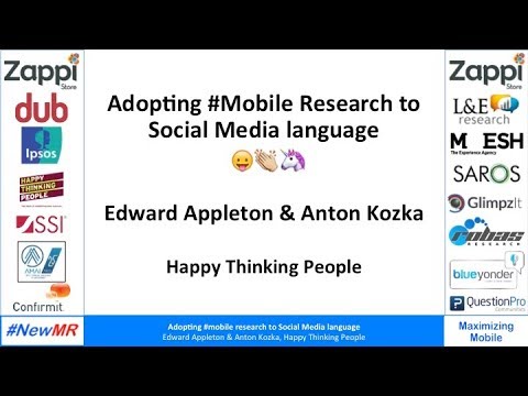Adapting #Mobile to Social Media Language ????