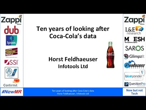 Ten years of looking after Coca-Cola’s data