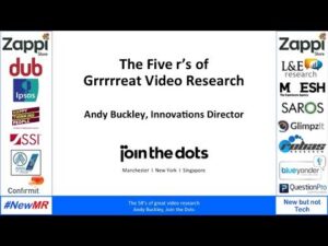 The 6 R’s of great video research