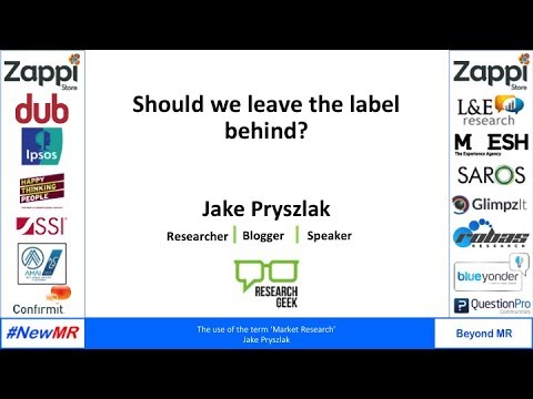 Beyond Market Research: The declining use of the word Market Research and how the sector can adapt