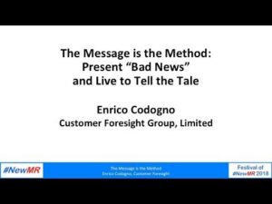 The Method is the Message: Setting the Table for Change
