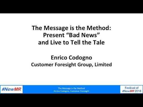 The Method is the Message: Setting the Table for Change