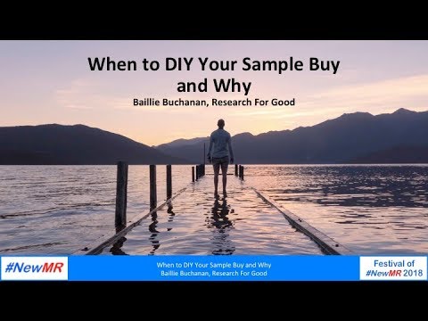 When to DIY Your Sample Buy and Why