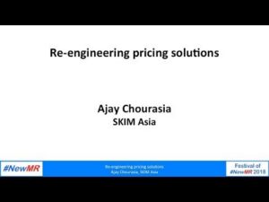 Re-engineering quick pricing solutions