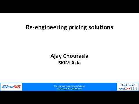 Re-engineering quick pricing solutions