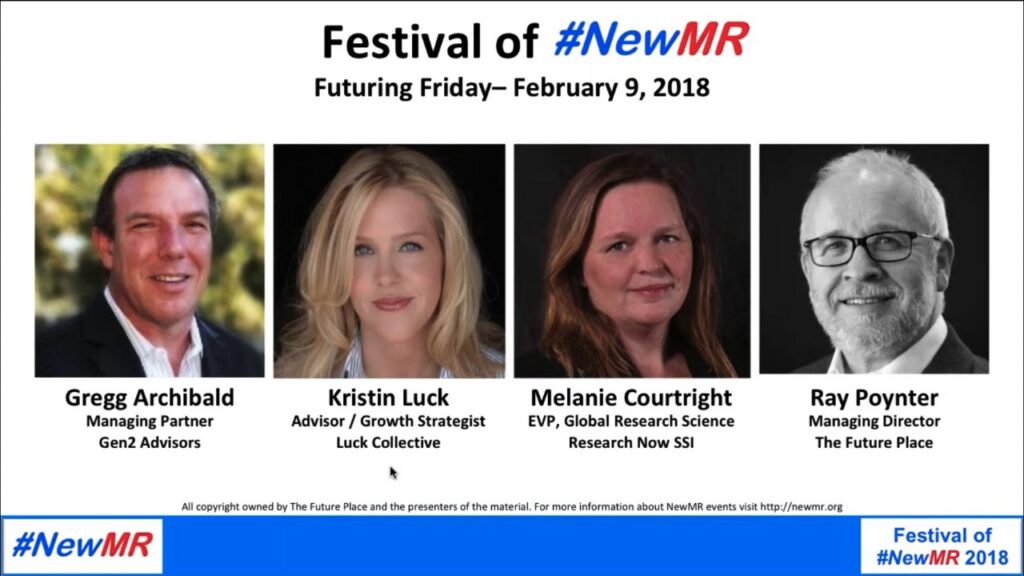 Futuring Friday – Festival of NewMR 2018