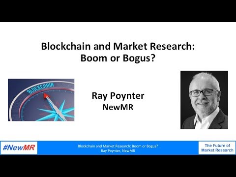Blockchain and Market Research: Boom or Bogus?