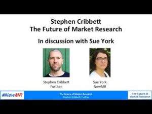 Stephen Cribbet explores the future of market research