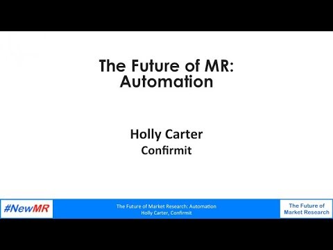 The Future of MR: Automation