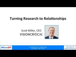 Turning Research into Relationships