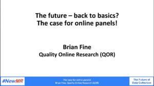 The Future – Back to Basics?