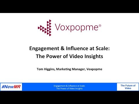 Engagement & Influence at Scale: The Power of Video Insights