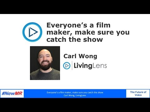 Everyone’s a film maker, make sure you catch the show