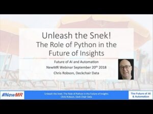 Unleash the Snek: The Role of Python in the Future of Insights
