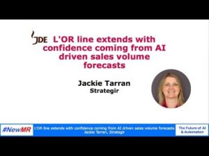 L’OR line extends with confidence coming from AI driven sales volume forecasts