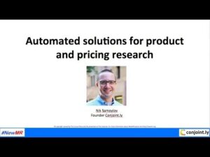 Automated solutions for product and pricing research