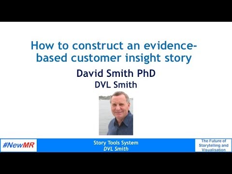 How to construct an evidence-based customer insight story
