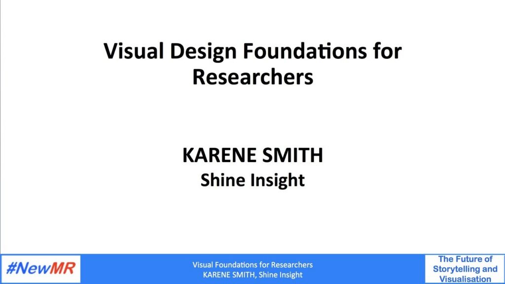 Visual Foundations for Researchers