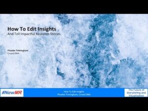 How to edit insights: the power of leaving stuff out