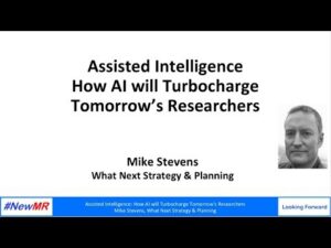 Assisted Intelligence: how smart machines will turbocharge tomorrow’s researchers