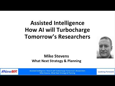 Assisted Intelligence: how smart machines will turbocharge tomorrow’s researchers