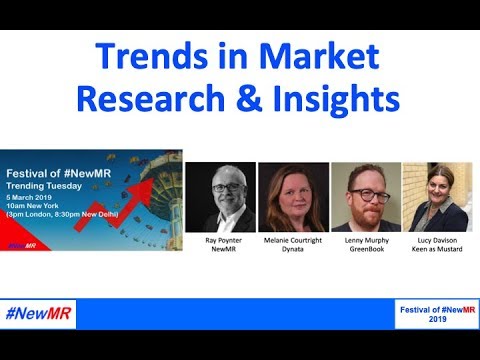 Trending Tuesday – Panel Discussion looking at the key trends in market research and insights