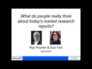 What do people really think about today’s market research reports?
