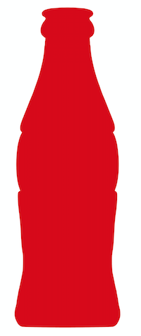 Image of red coke bottle