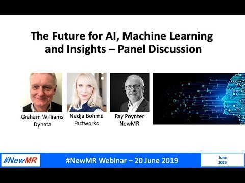 The Future for AI, Machine Learning and Insights – Panel Discussion