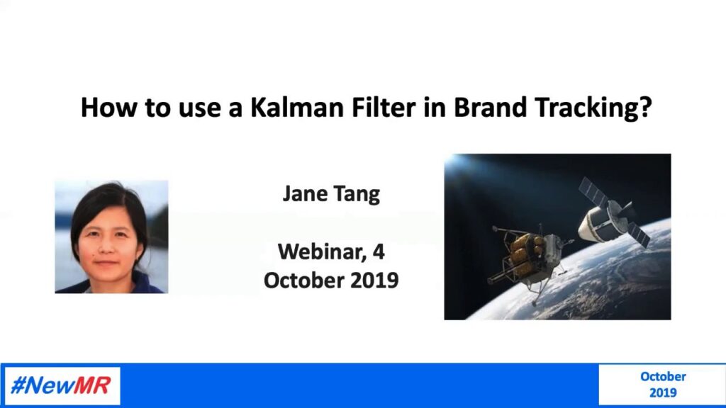 How to use a Kalman Filter in Brand Tracking?