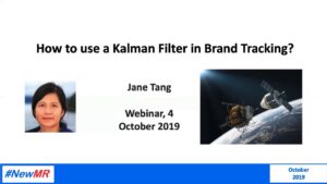 How to use a Kalman Filter in Brand Tracking?