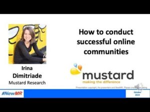 How to conduct successful online communities