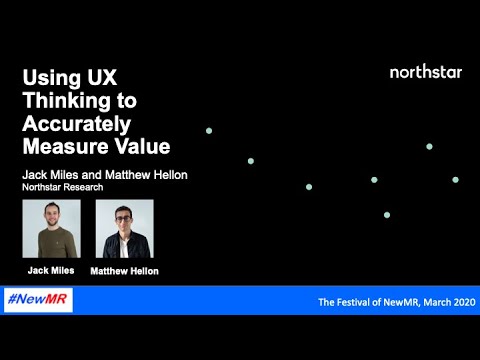 Using UX Thinking to Accurately Measure Value