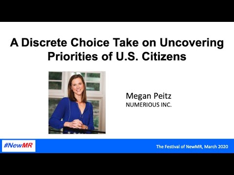 A Discrete Choice Take on Uncovering Priorities of US Citizens