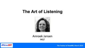 The art of listening
