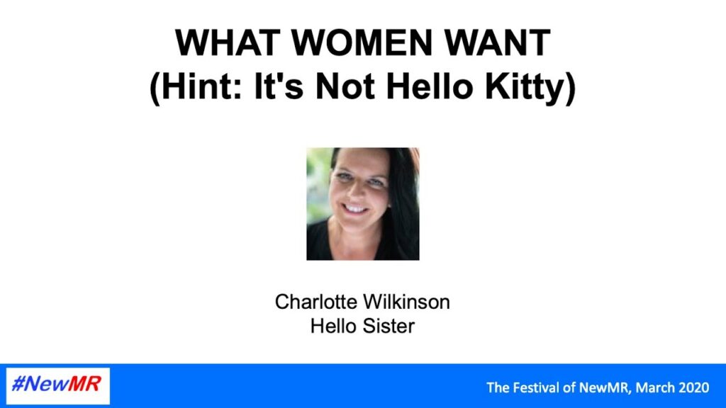 What Women Want (Hint: It’s Not Hello Kitty)