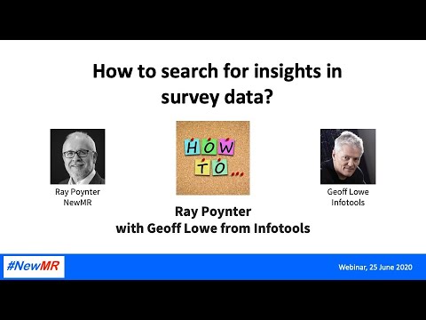 How to search for insights in survey data