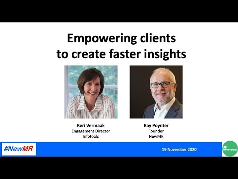 Empowering clients to create faster insights