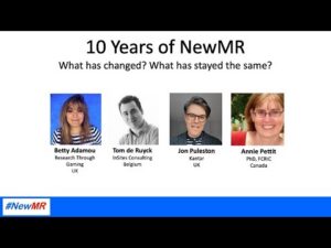 NewMR after 10 Years – Atlantic Session