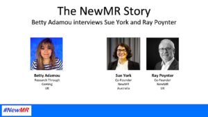 The NewMR Story: Interview with Ray and Sue