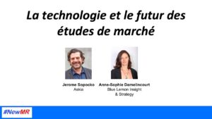 La technologie et le futur des études de marché