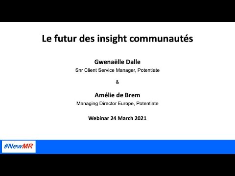 Insight communautés : un manifeste pour le changement