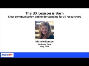 The UX Lexicon is Born – clear communication and understanding for all researchers