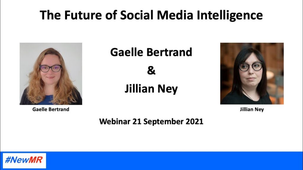 The Future of Social Media Intelligence – Webinar 1/3