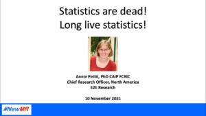 Statistics are dead. Long live statistics!